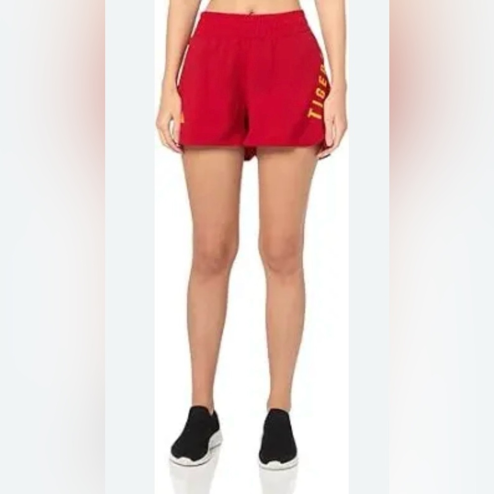 adidas Women's Bold Red Athletic Shorts